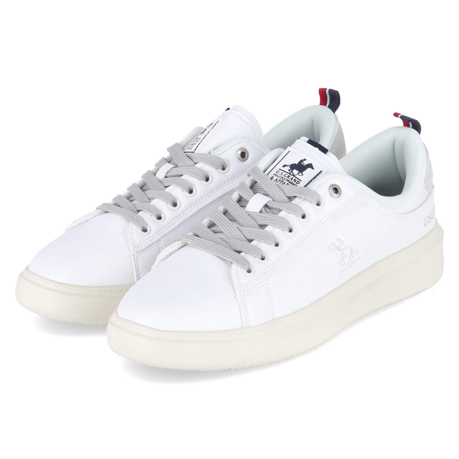 U.S. Grand Polo GPM514100-1010 SP Herren Synthetik white Schnürschuh