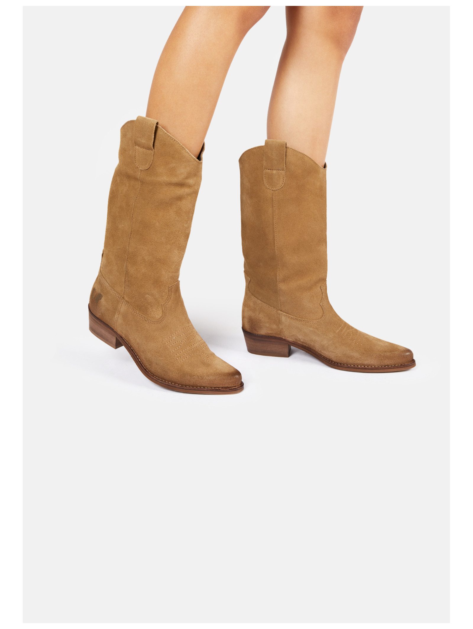 Felmini Stiefel Leder . Bikerboots