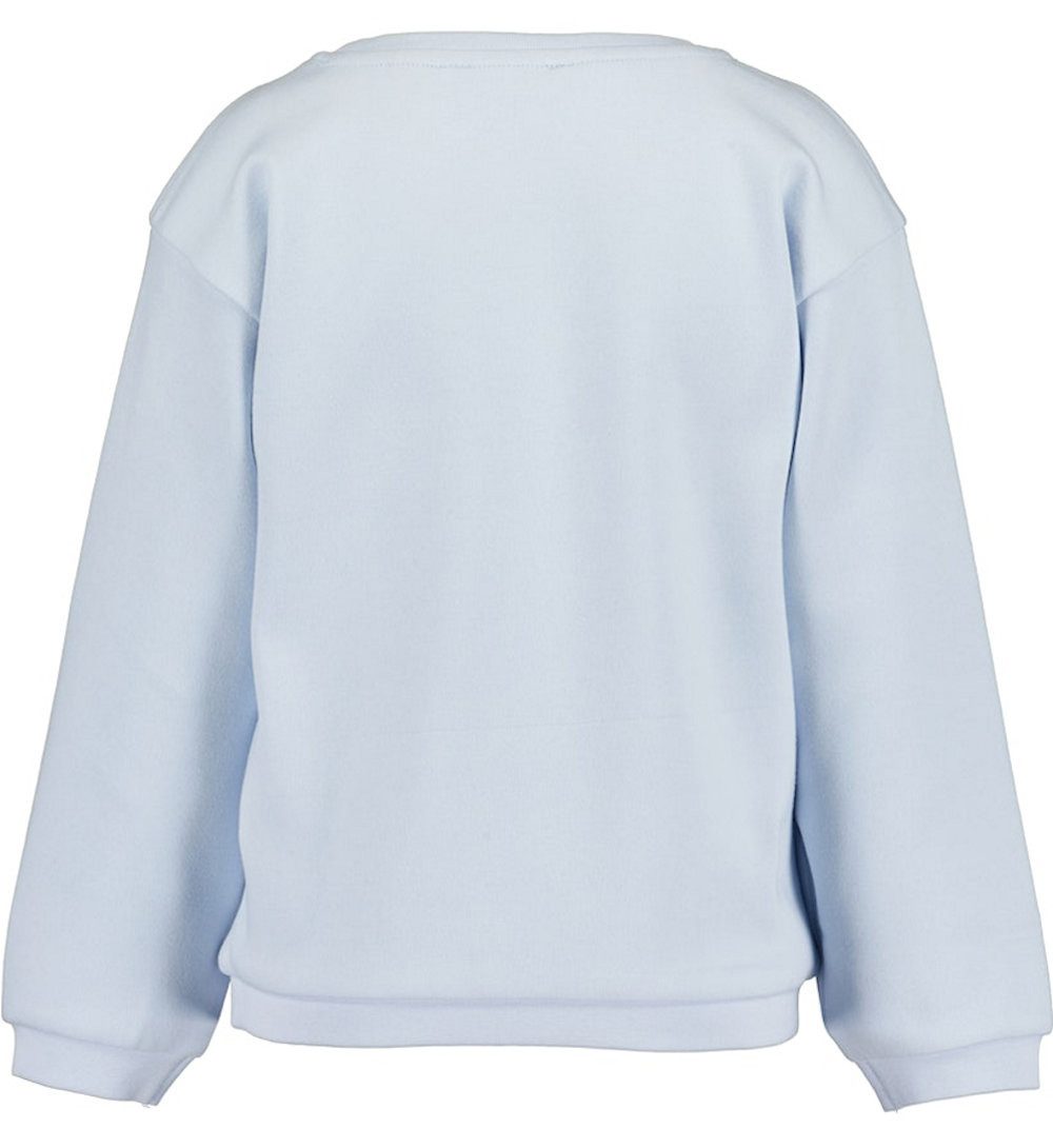 Blue Seven Sweatshirt Blue Seven Mädchen Sweatshirt Stickerei hellblau