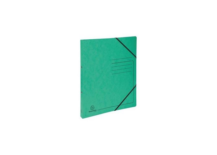 EXACOMPTA Aktenordner Ringbuch DIN A4 355g/m² Colorspankarton grün