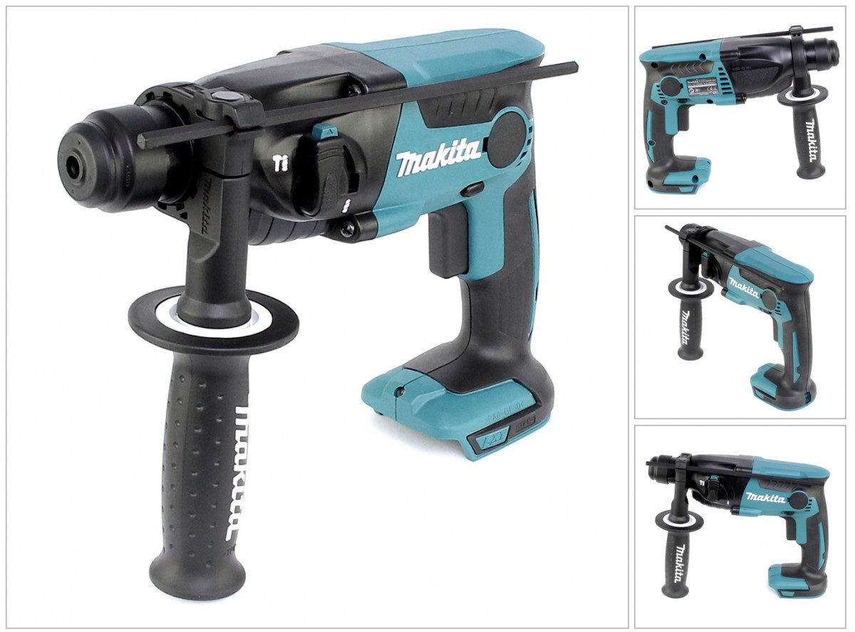 Makita Akku-Bohrhammer DHR 165 Z 18 V Li-Ion Akku Bohrhammer mit 1,3 Joule - Solo