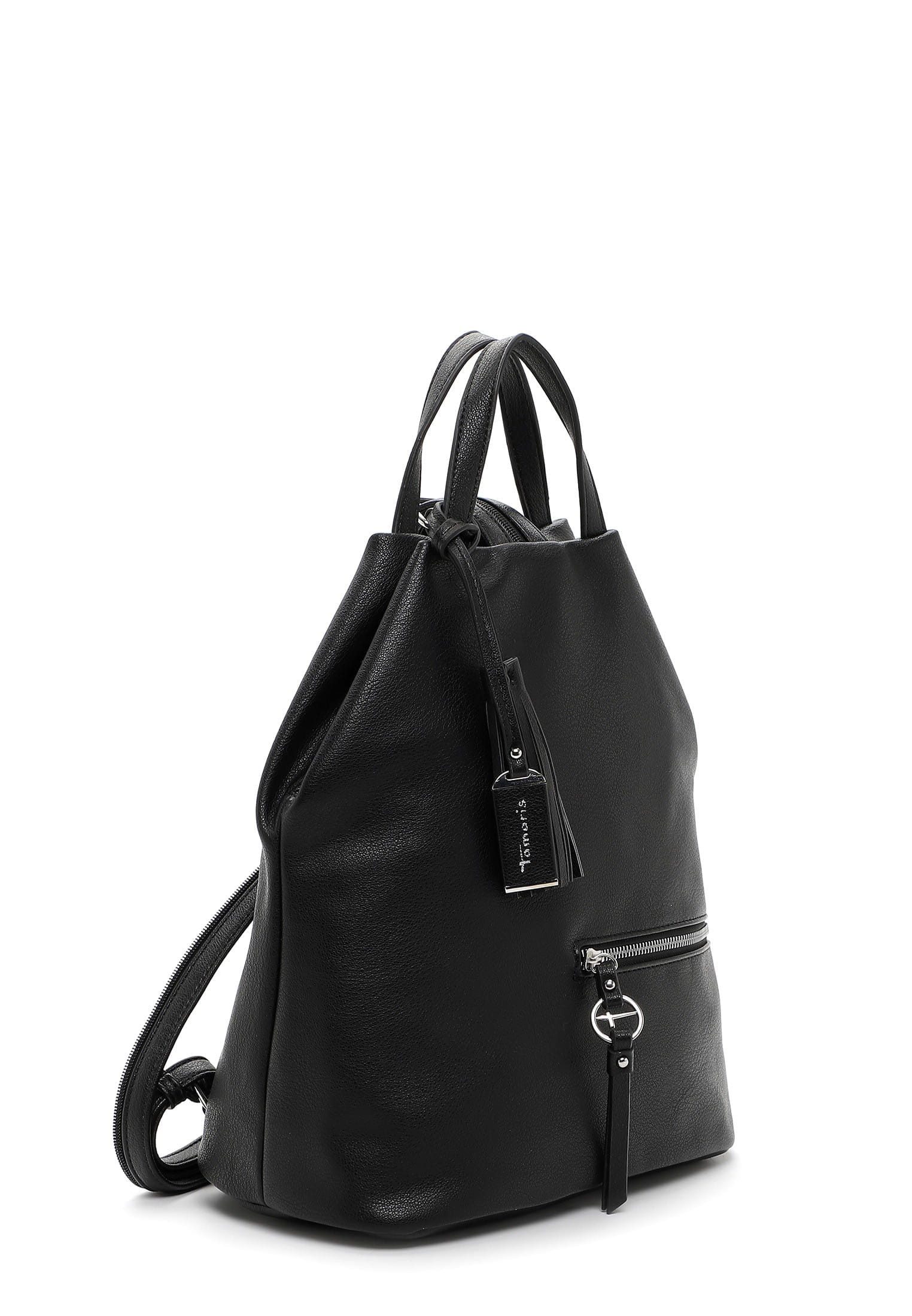 Tamaris Cityrucksack TAS Nele, Logo Anhänger