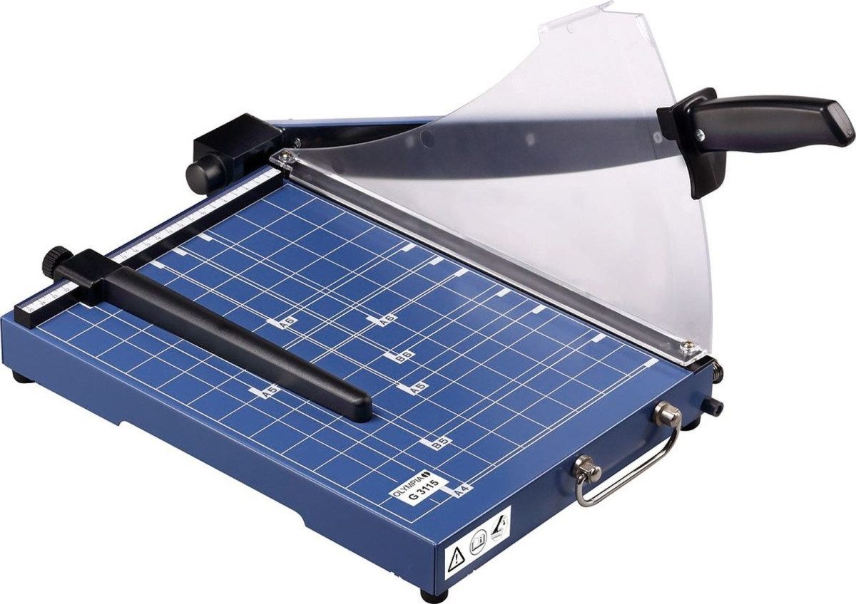 Hebelschneidemaschine Hebelschneider G 3115 A4 blau.