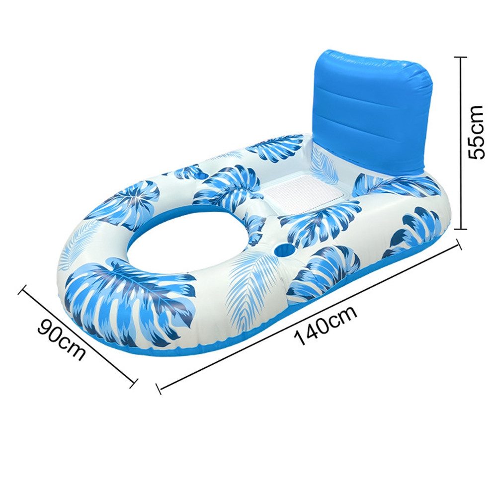 SIKAINI Luftmatratze Komfortable aufblasbare Schwimmliege für günstig online kaufen