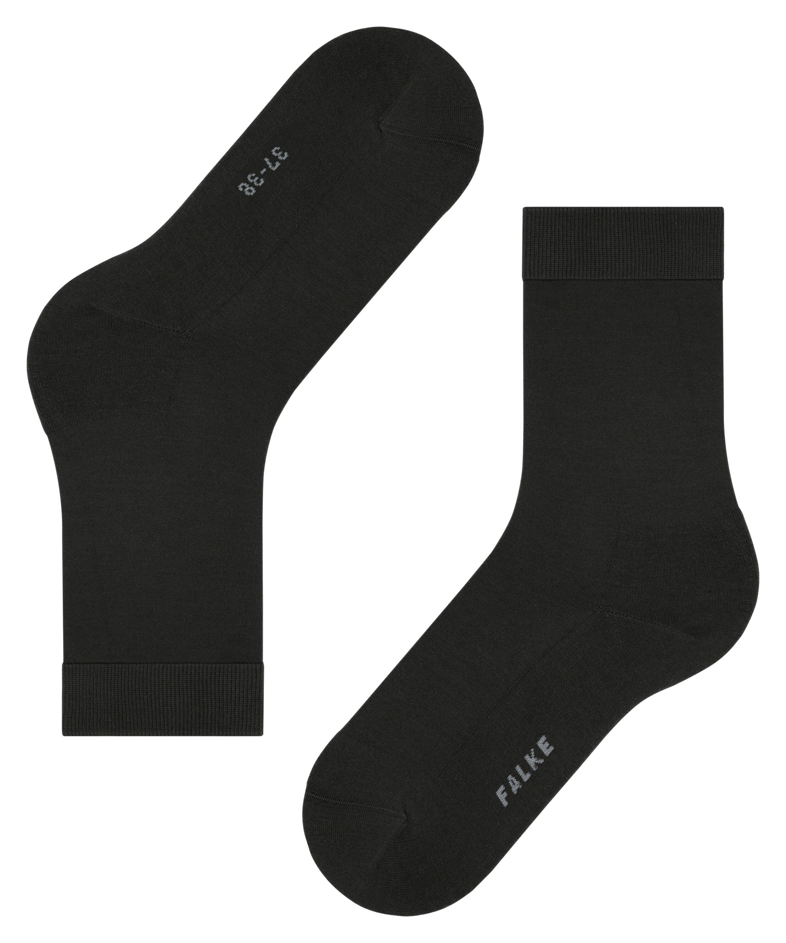 (3000) FALKE (1-Paar) ClimaWool black Socken