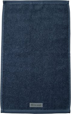 ROSS Handtuch ROSS Serie SELECTION Handtuch Duschtuch Waschhandschuh Gästetuch 4007-25, GOTS Verifiziert, Nachtblau, Frottee (1-St), rechteckig
