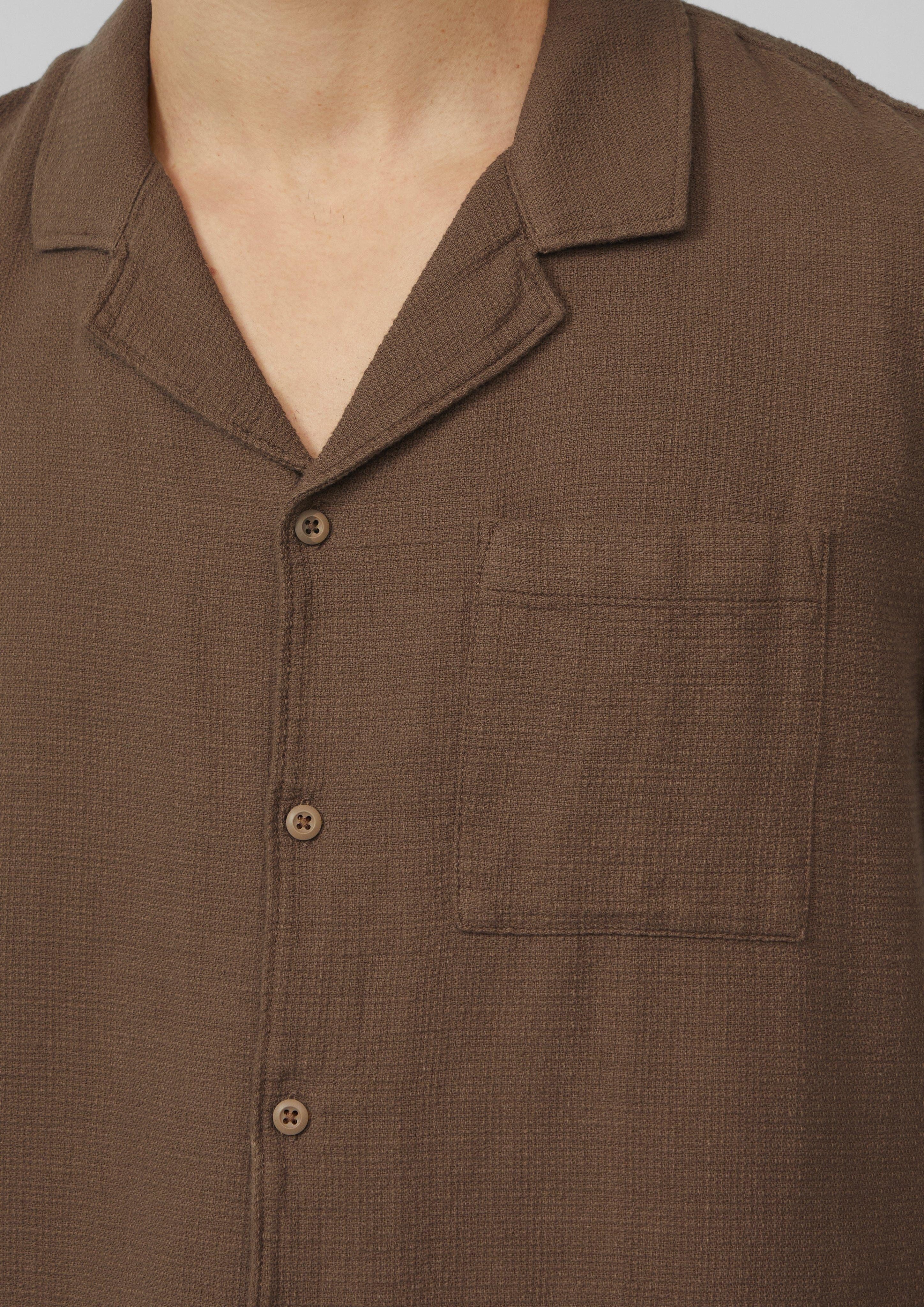 s.Oliver Kurzarmhemd Resort Fit: Baumwollshirt mit günstig online kaufen