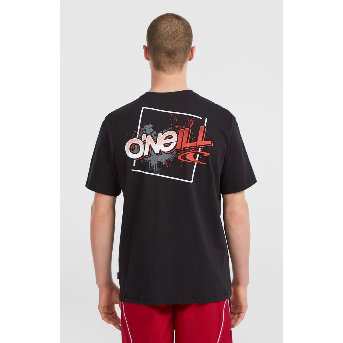 O'Neill Kurzarmshirt Re-issue Graphic T-shirt Auffälliges T-Shirt aus atmungsaktivem Baumwolljersey, ideal für