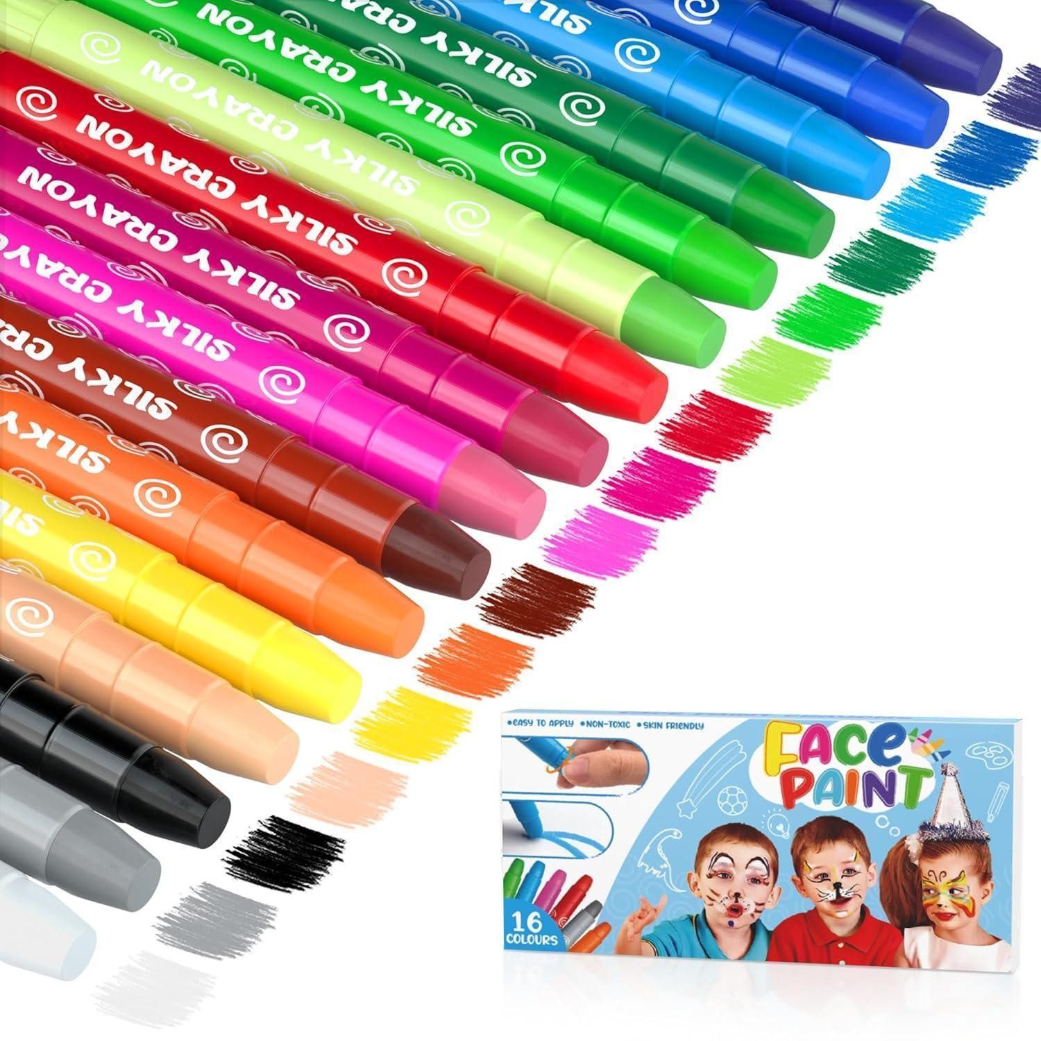 LuxusKollektion Schminkstift Kinderschminke Set Halloween Kinder Gesichtsfarbe Schminkstifte