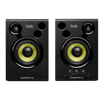 HERCULES DJ Monitor 42 Monitor-Boxen mit Kopfhörer Lautsprecher (Kabelgebunden, 40 W)