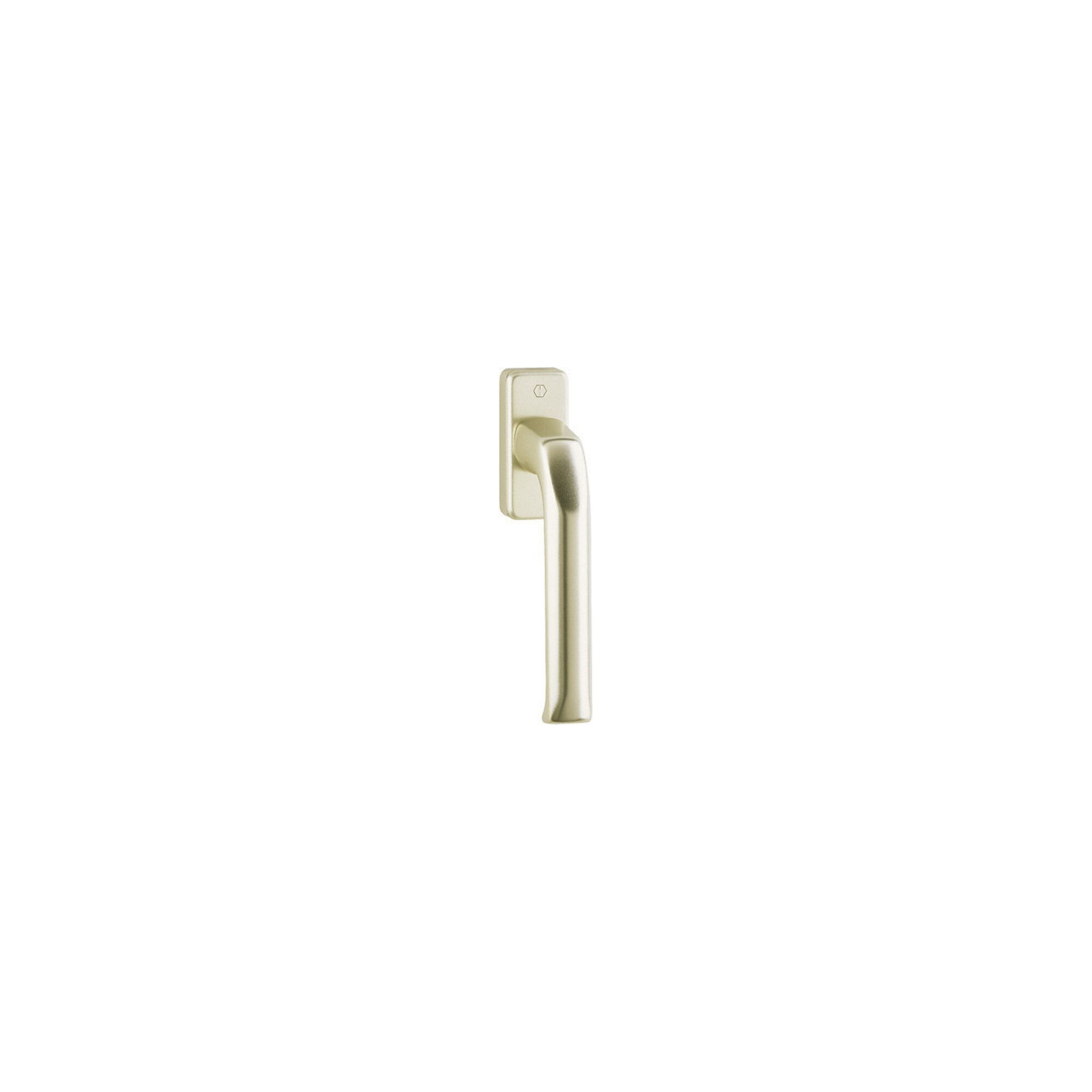HOPPE Fenstergriff HOPPE DK-Fenstergriff London 013/U34 mit eckiger Rosette VK7x35,F2 elo