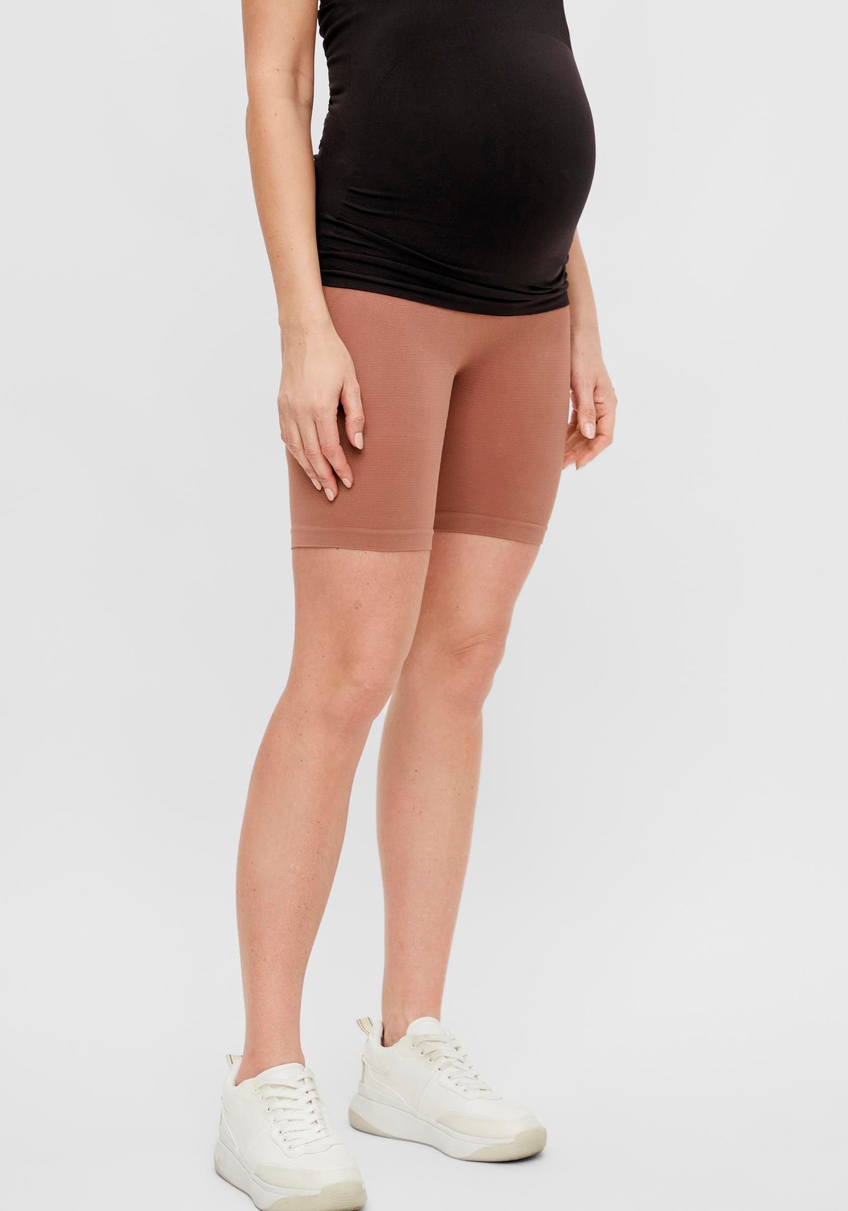 Mamalicious Umstandsshorts MLTIA JEANNE SHORTS Raw A. NOOS Umber