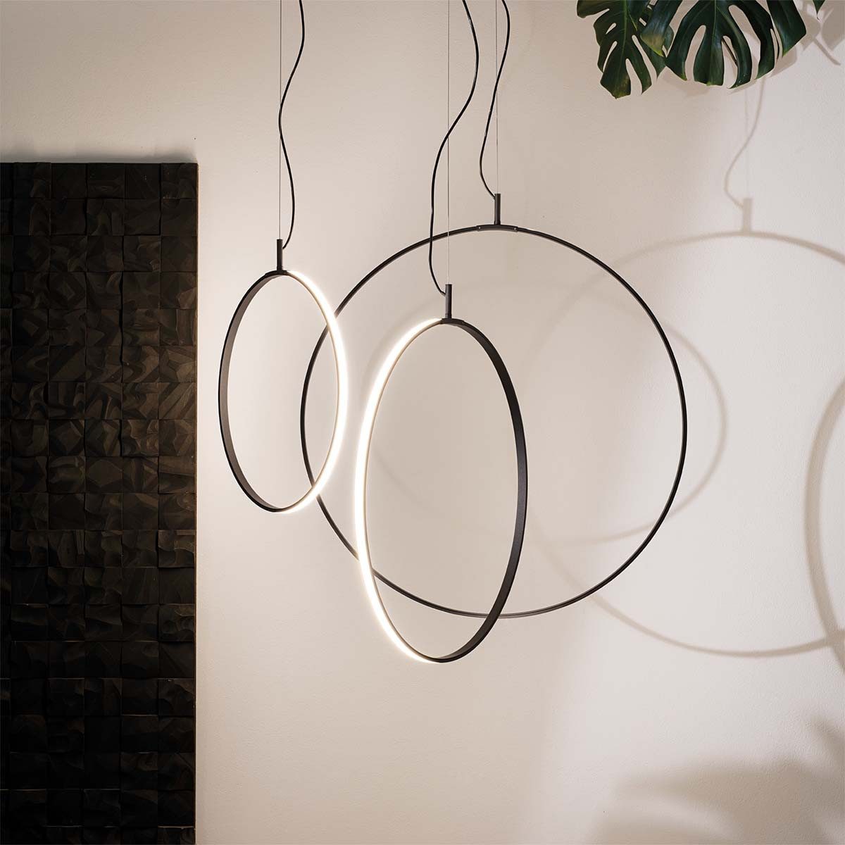 Ideal Lux Pendelleuchte Ideal Lux Circus SP d44 Pendelleuchte, L: 44,5 cm, LED fest integriert, Extra-Warmweiß, Hängeleuchte