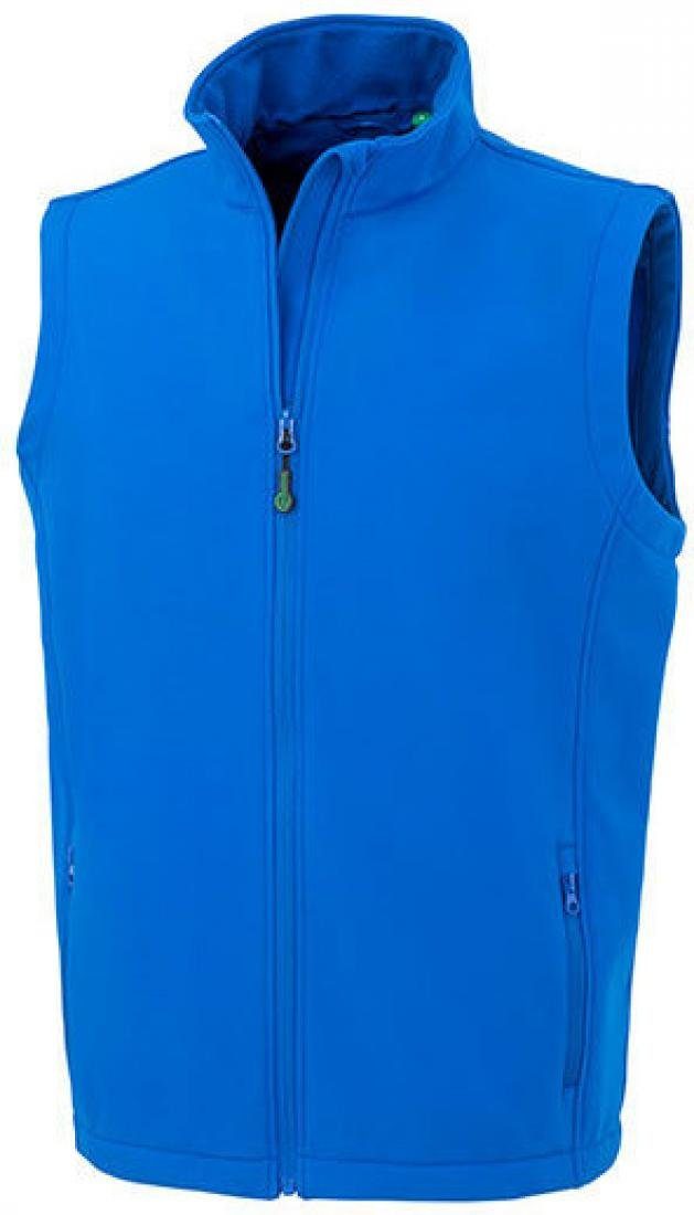 Funktionsweste Mens Recycled 2-Layer Printable Softshell Bodywarmer