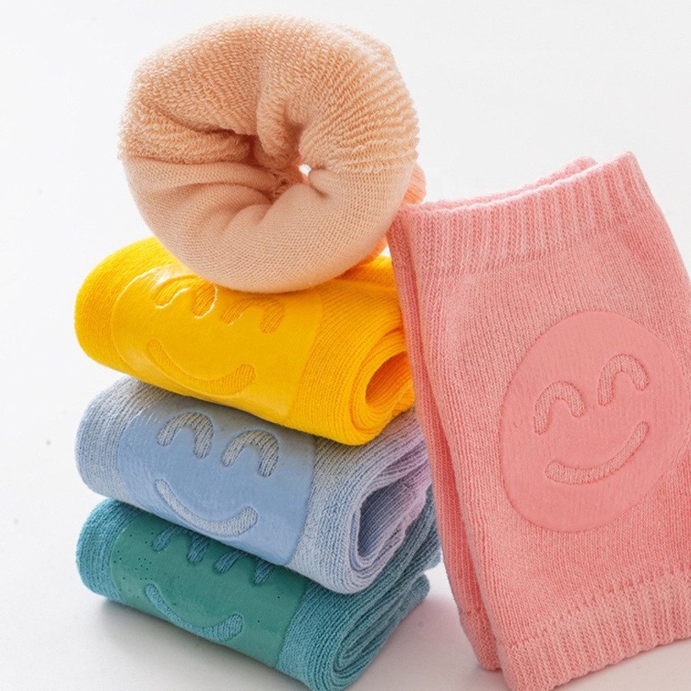 ILOKEN Knieschutz Baby Knieschoner Krabbelschoner Schutz für aktive Babys Knieschützer (1-tlg., Mehrteilig), Baby Knieschoner Krabbelpads rutschfest atmungsaktiv 5er Set