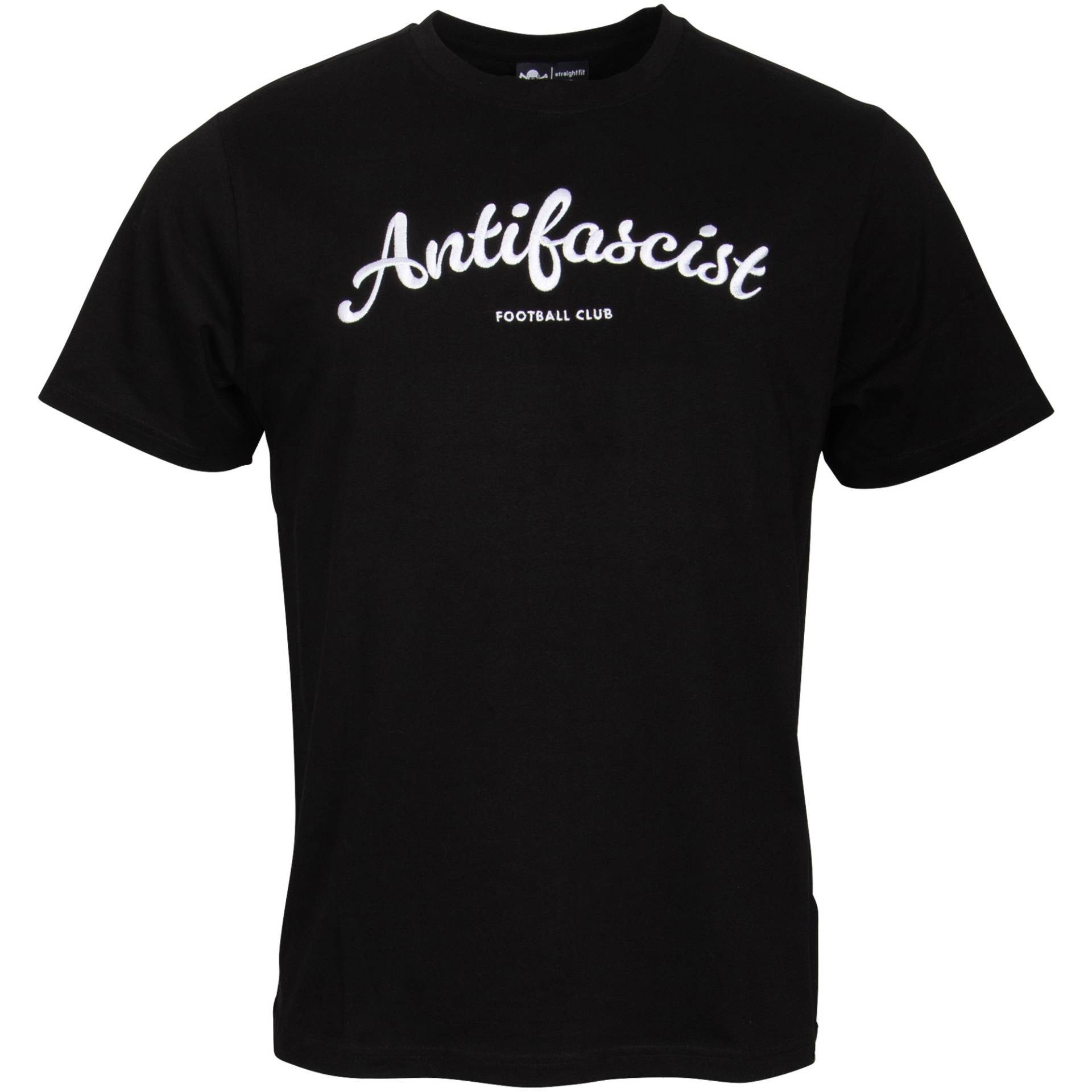 FC St. Pauli T-Shirt Antifascist Script Stick Schwarz