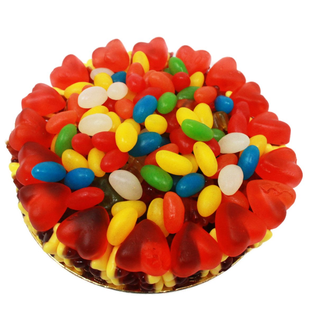 Fruchtgummi Bären & Co. Süßigkeit, Fruchtgummi Torte mit Rote Grütze Bärchen süße Geschenkidee 600g