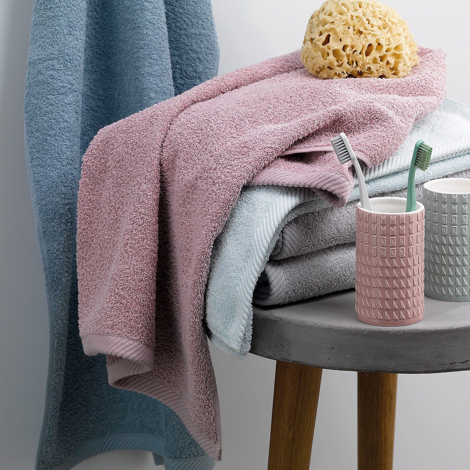 kela Badetuch Ladessa, flauschig, saugfähig, fusselarm, günstig online kaufen