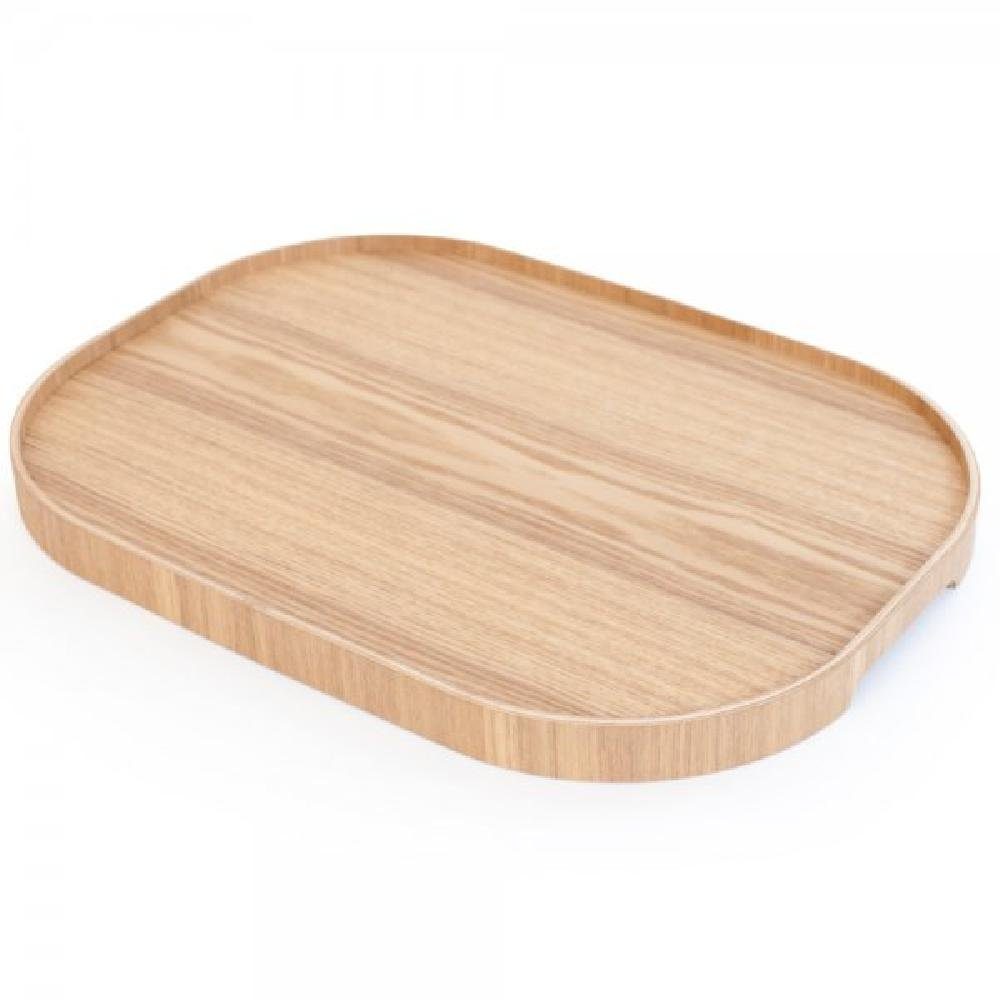 Bosign Tablett Tablett Serving Tray Anti-Slip Willow Wood (L)