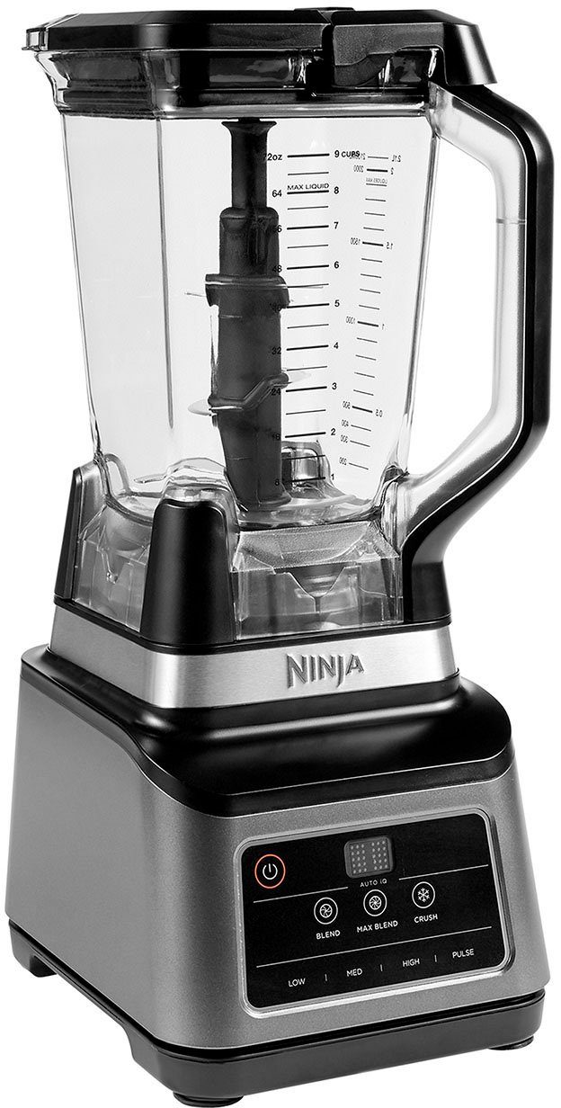 incl. 2 NINJA Deckel W, mit Becher Krug, 2,1 L Standmixer BN750EU, 0,7 & L 1200 Auto-iQ