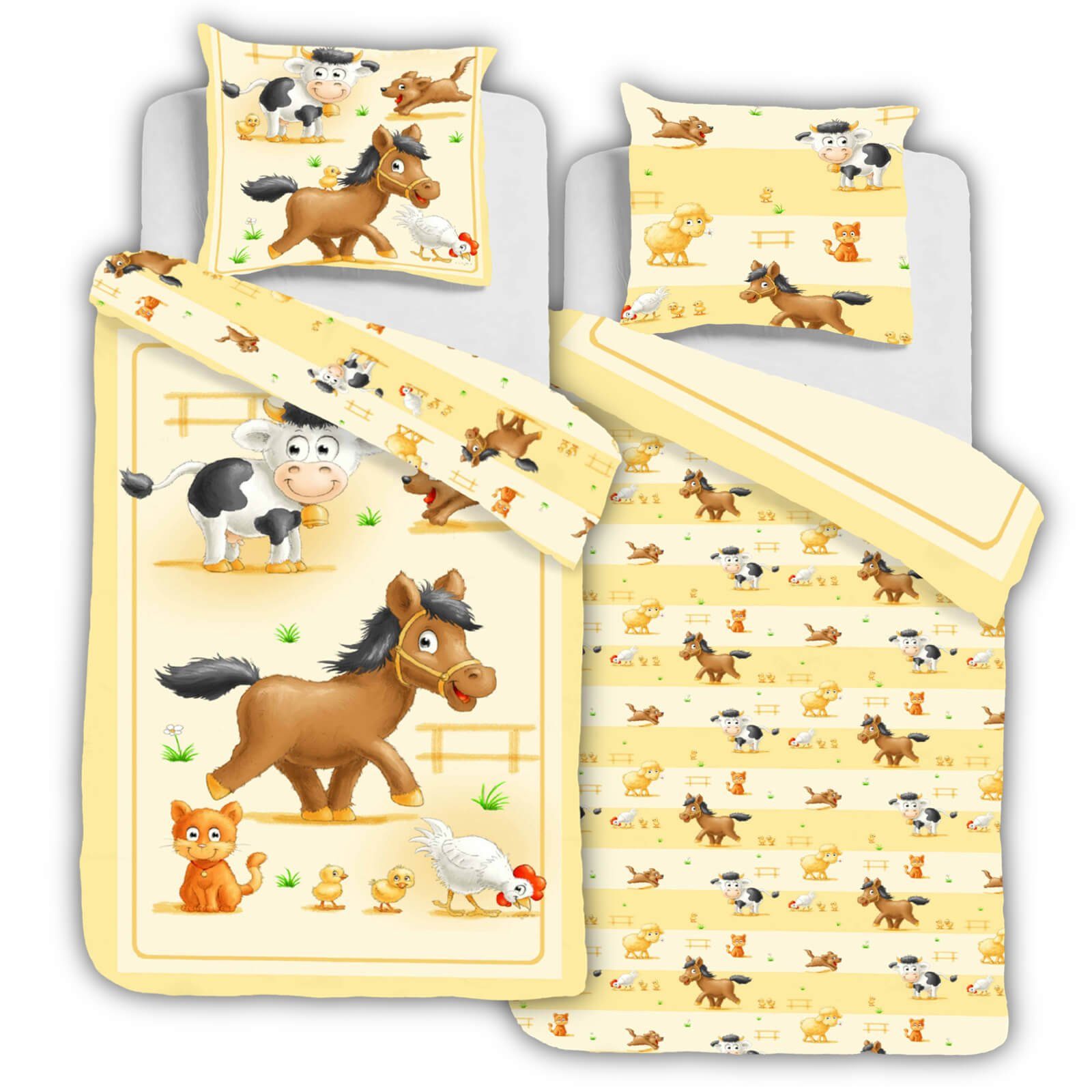 ESPiCO Bettwäsche Pferd, Renforcé, 2 teilig, Sleep and Dream, Digitaldruck, günstig online kaufen