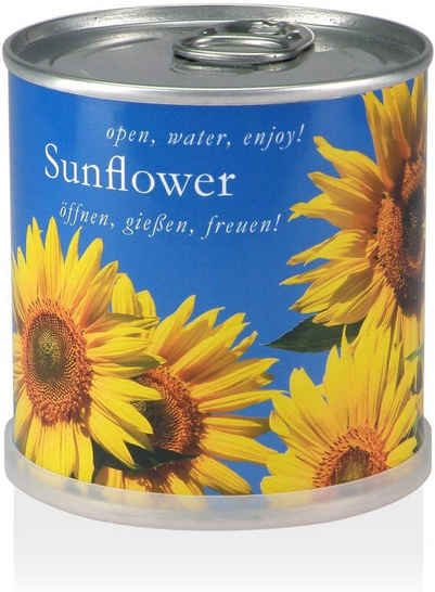 MacFlowers® Anzuchttopf Sonnenblumen - Blumen in der Dose