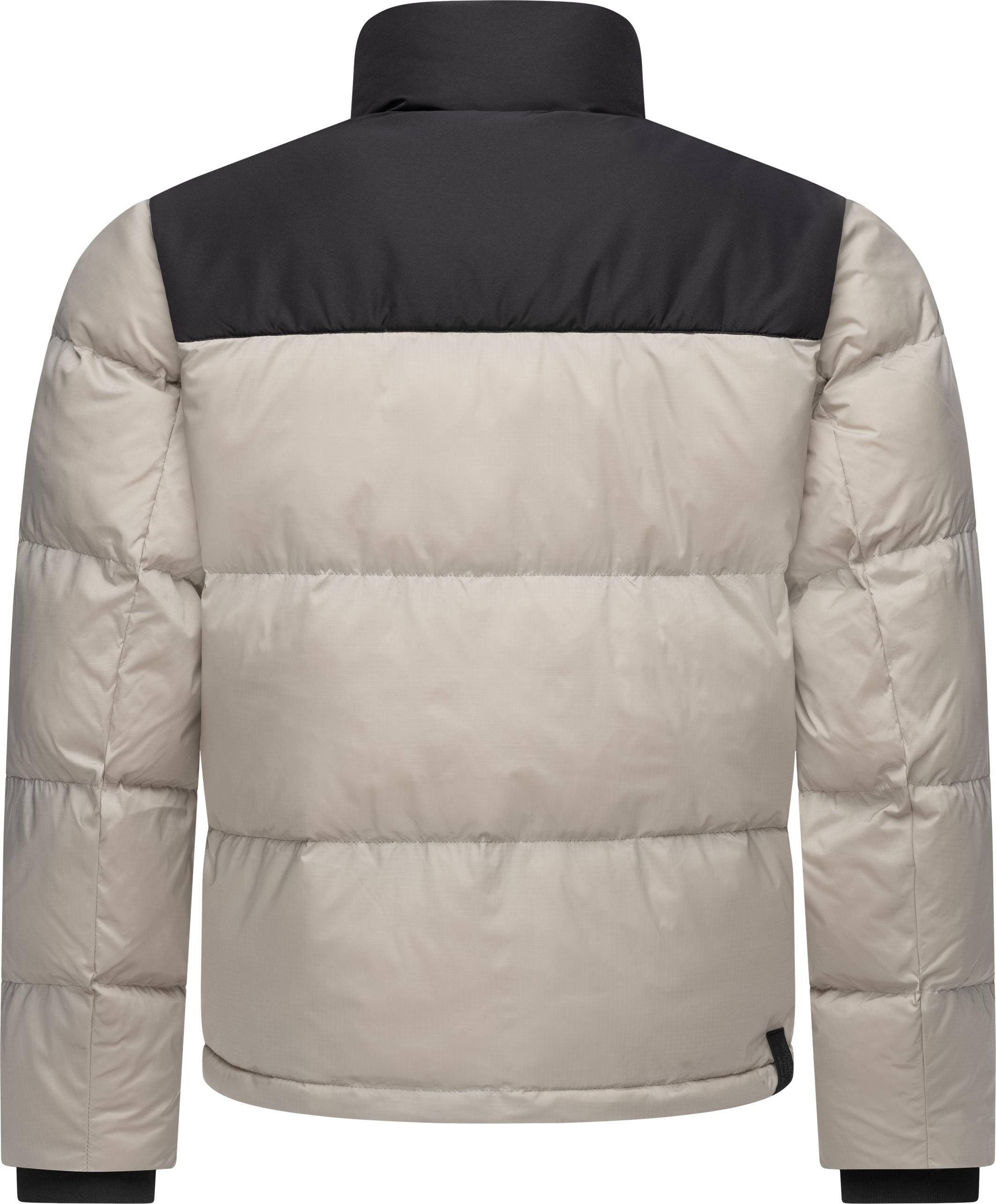 Ragwear Outdoorjacke Stafen Wasserdichte Herren Winterjacke im Retro-Look