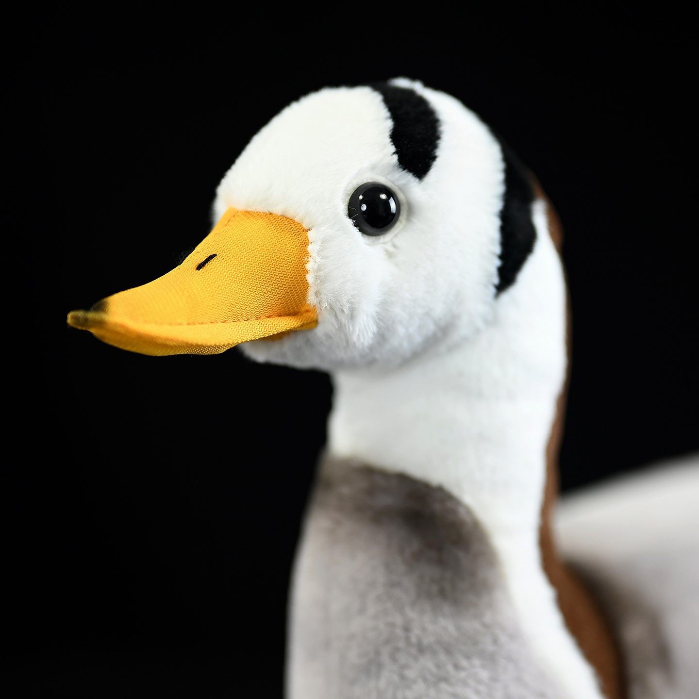 Tinisu Plüschfigur Gans Kuscheltier 32 cm – Realistisches Plüschtier Weißkopf-Gans Vogel