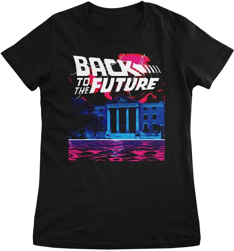 Back to the Future T-Shirt Back To The Future - Hill Valley Girly Tee