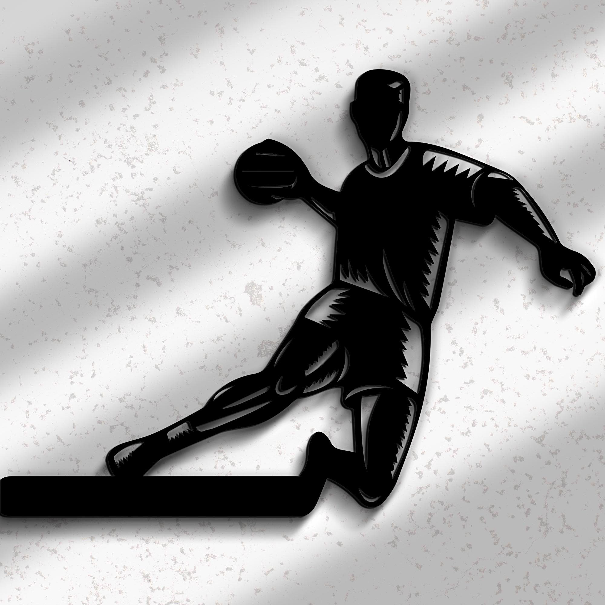 Namofactur LED Dekolicht Handball Deko Geschenke - LED Handballer Wanddeko günstig online kaufen