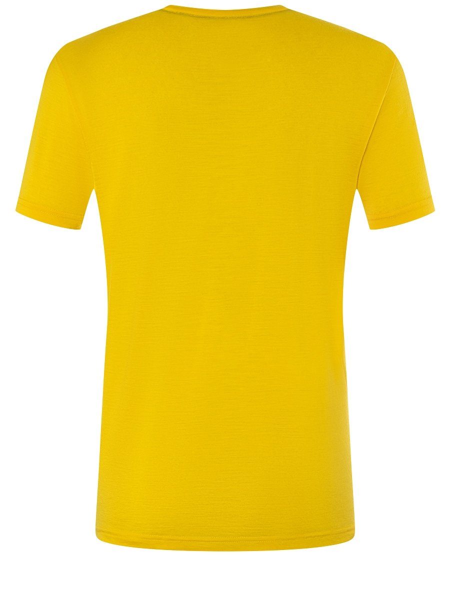 BIKE SUPER.NATURAL T-Shirt Merino-Materialmix M TEE T-Shirt feinster Illuminating/Indian Teal Merino BETTER