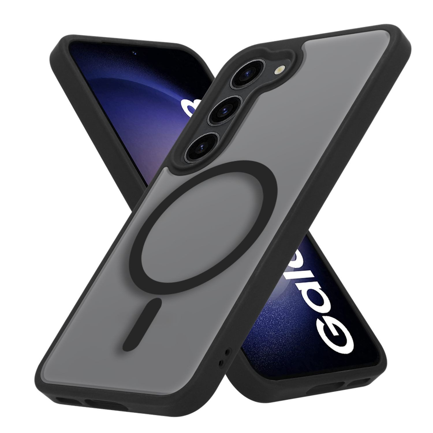 Cadorabo Handyhülle für Samsung Galaxy S23 PLUS Hülle Samsung Galaxy S23 PLUS, Hülle kompatibel mit Magsafe Schutzhülle
