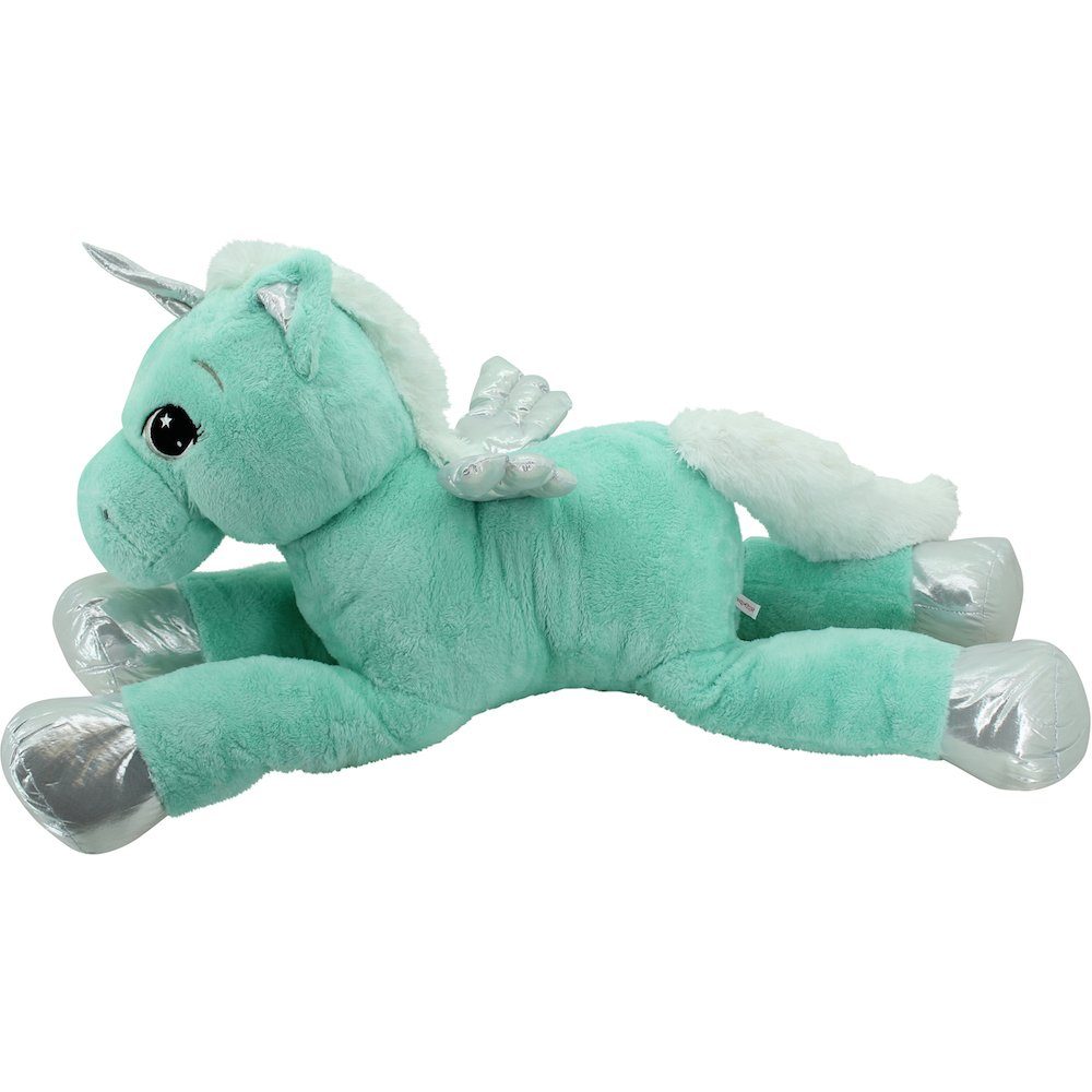 Sweety-Toys Kuscheltier Sweety Toys 11957 Einhorn Kuscheltier 115 cm türkis-Mint