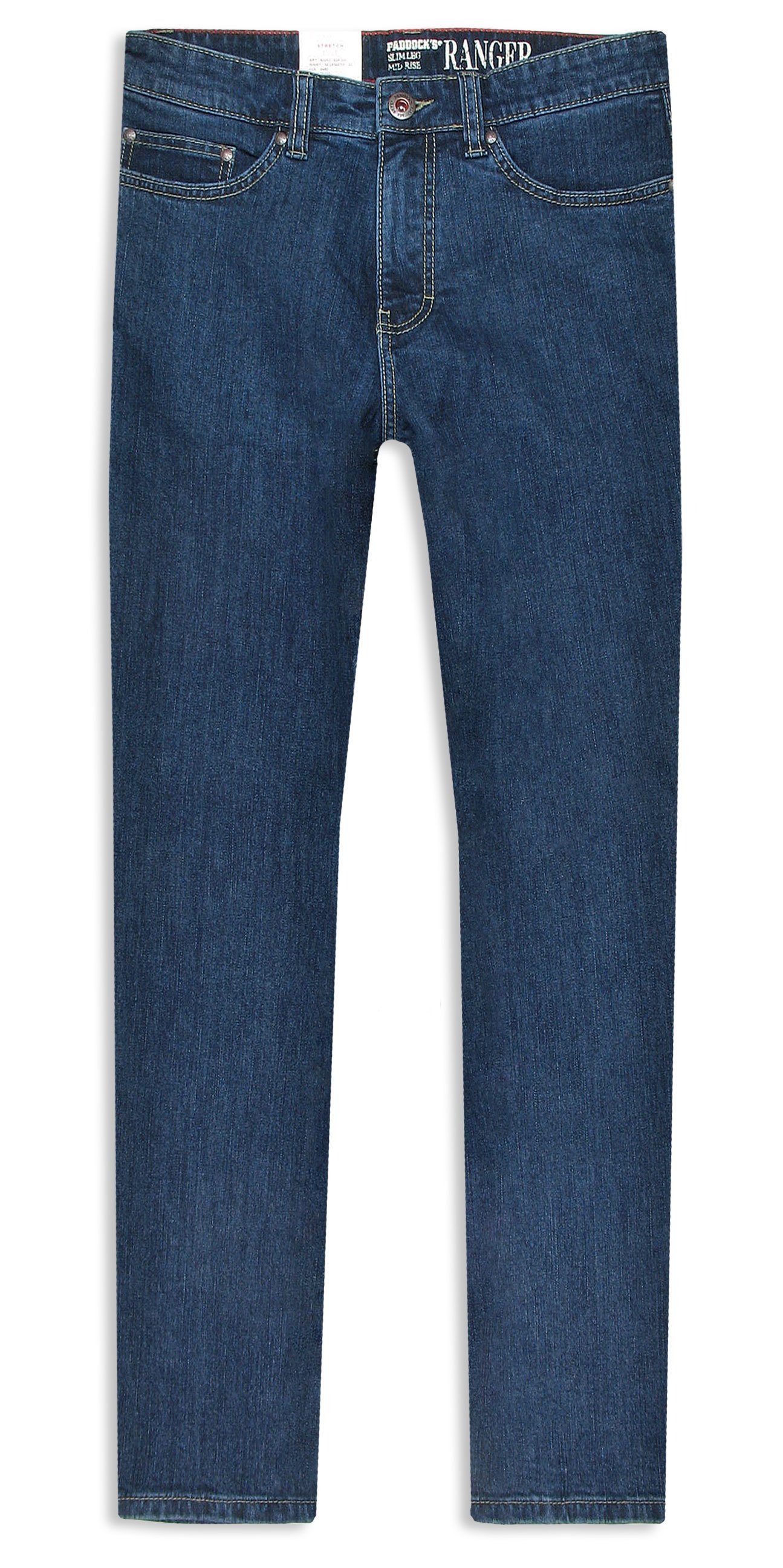 Ospig Paddock's 5-Pocket-Jeans Ranger Denim stone 4480 blue Stretch dark