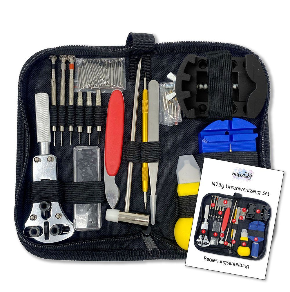mixed24 Werkzeugset 147tlg Uhrenwerkzeug, (Set, 147-tlg., Armbandkürzer Uhr günstig online kaufen