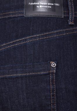 STREET ONE Straight-Jeans mit Zierknöpfen