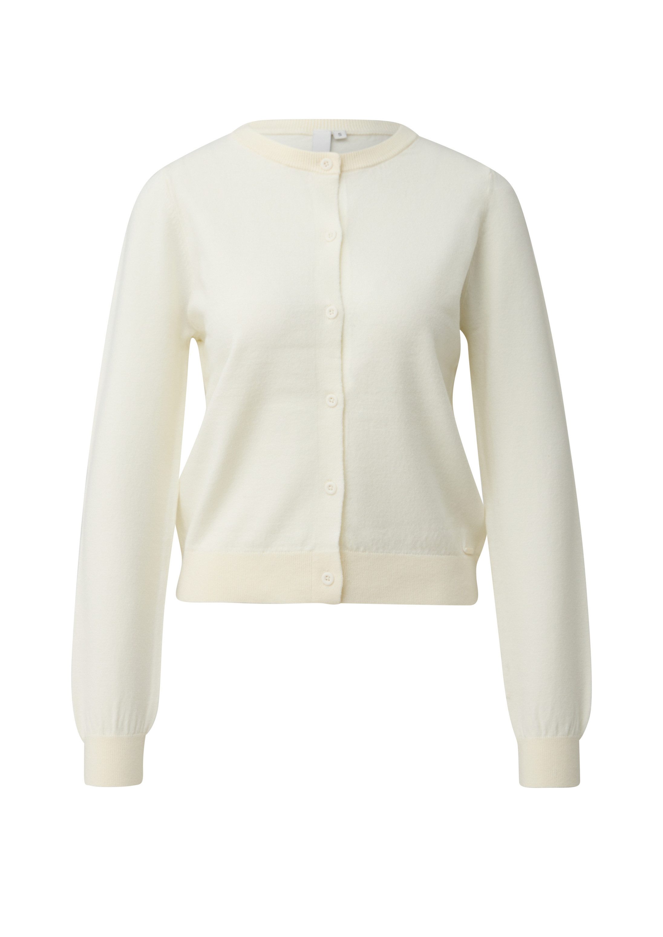 QS Cardigan Strickjacke Viskosemix-Strickjacke, QS x Vanessa Mai – Bild 2 von 5