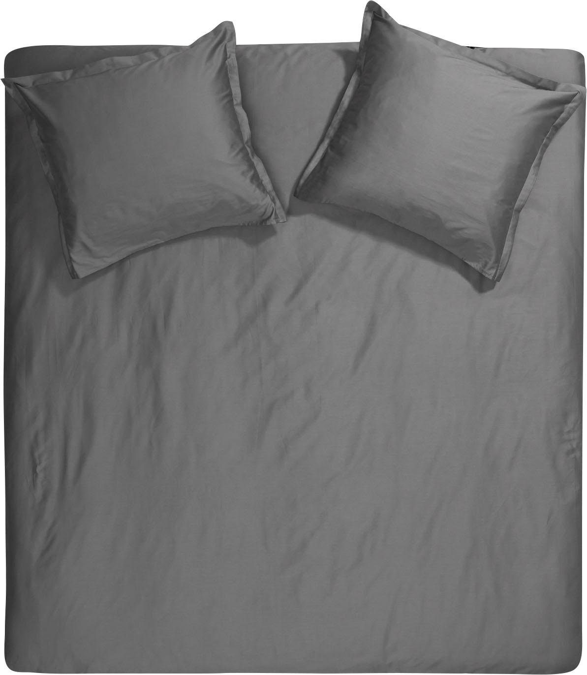 Cinderella Bettwäsche "Plain Sundays" 3 Stk. tlg. mit Stehsaum günstig online kaufen