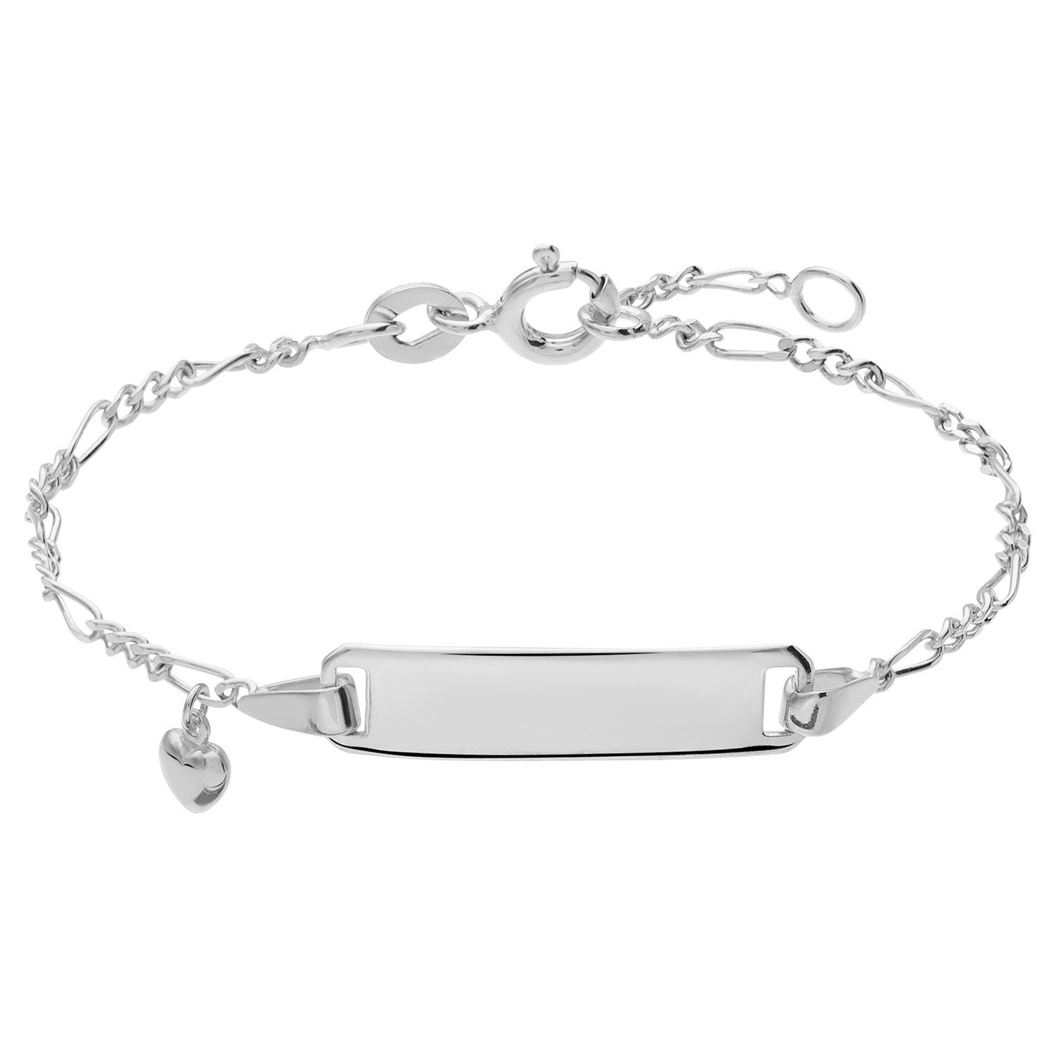 LUCARDI Armband mit Gravur Armband - 925 Silber - Silber - Kinder
