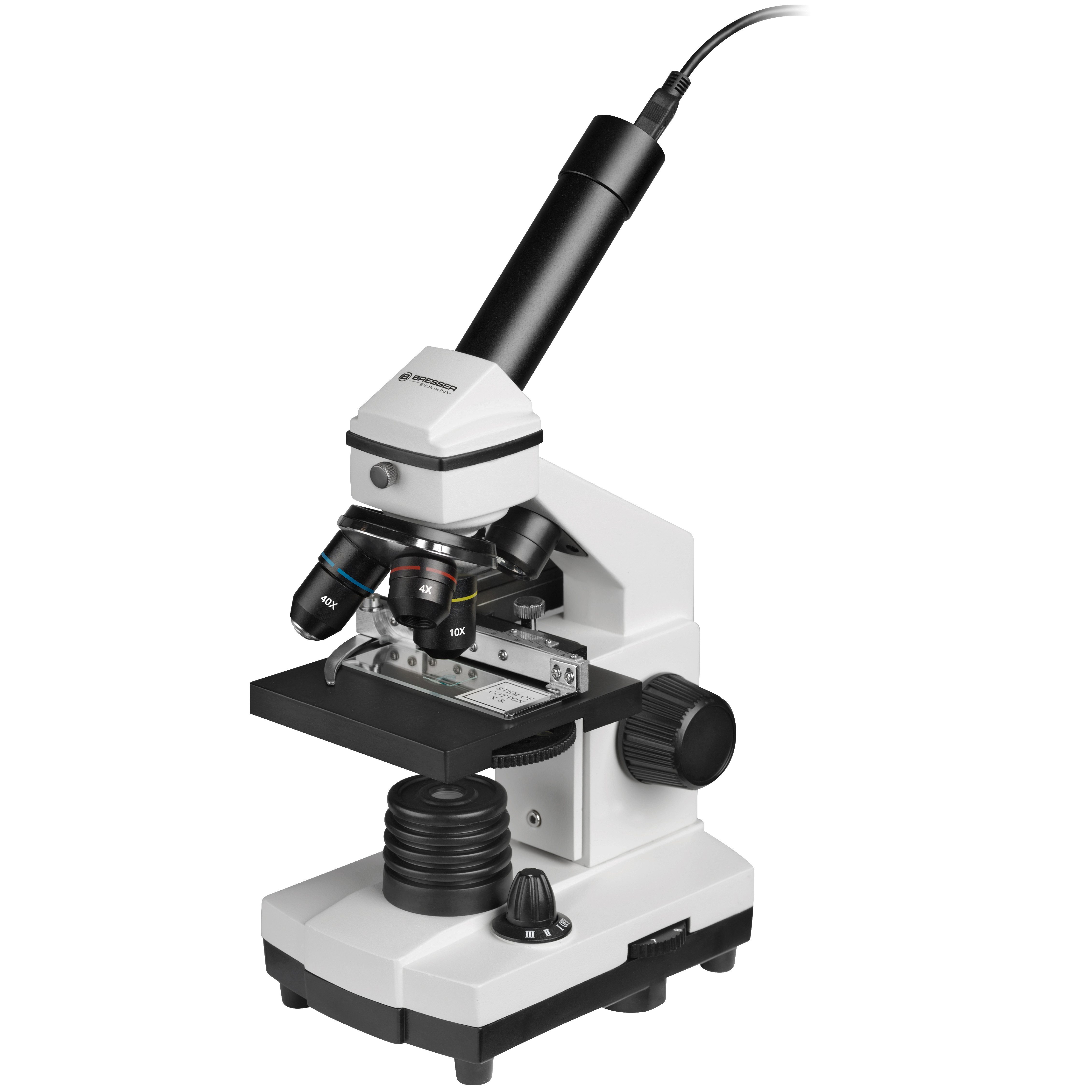 BRESSER BRESSER Biolux NV 20x-1280x Mikroskop mit HD USB-Kamera Auf- und Durchlichtmikroskop
