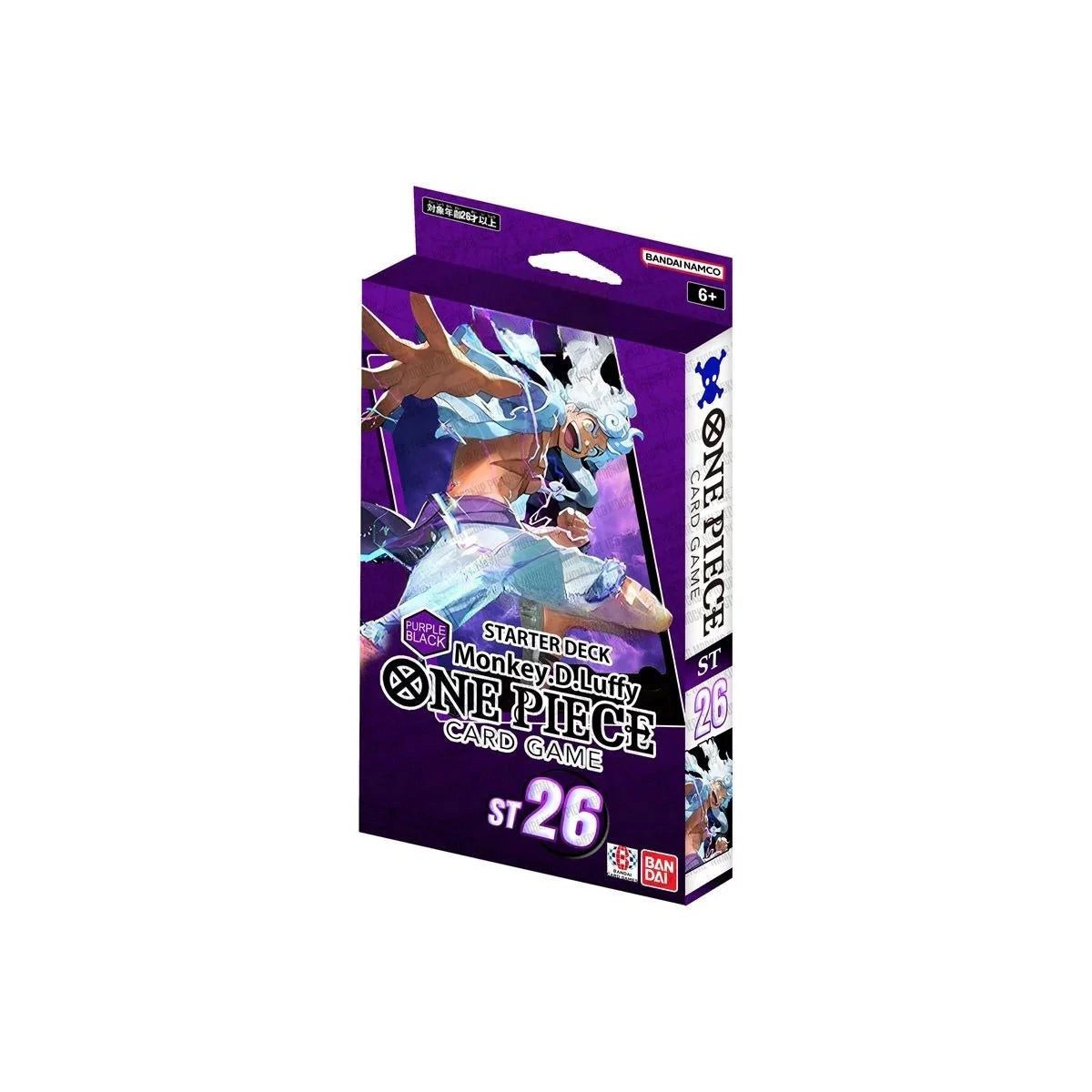 Bandai Sammelkarte One Piece Card Game ST-26 Monkey.D.Luffy Starter Deck (englisch)