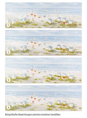 KUNSTLOFT Gemälde »Brise der Nordseeluft«, handgemaltes Bild auf Leinwand
