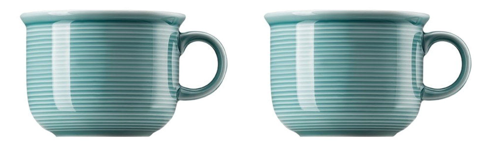 Thomas Porzellan Tasse Kaffee-Obertasse - TREND ICE BLUE - 2 Stück