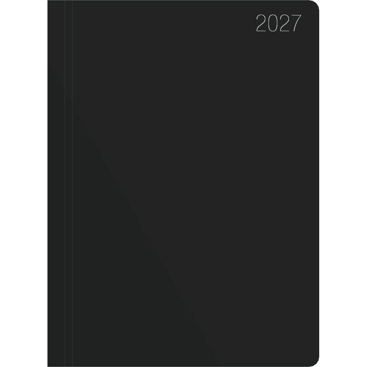 ZETTLER Taschenkalender Taschenkalender 610 10,2x14,2cm 1 Tag/1 Seite schwarz 2027