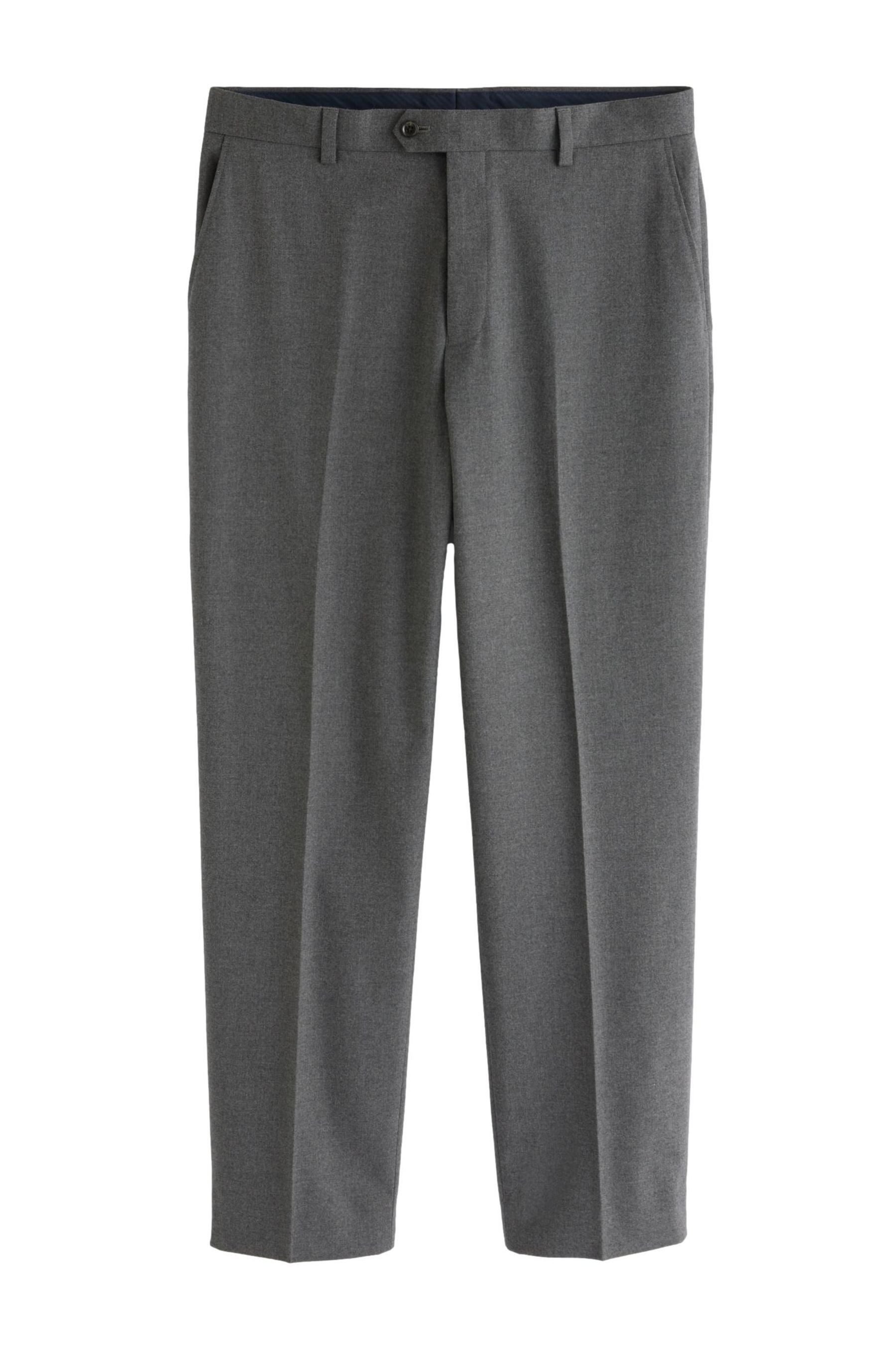 Anzughose Flanellanzug im Slim-Fit: Hose