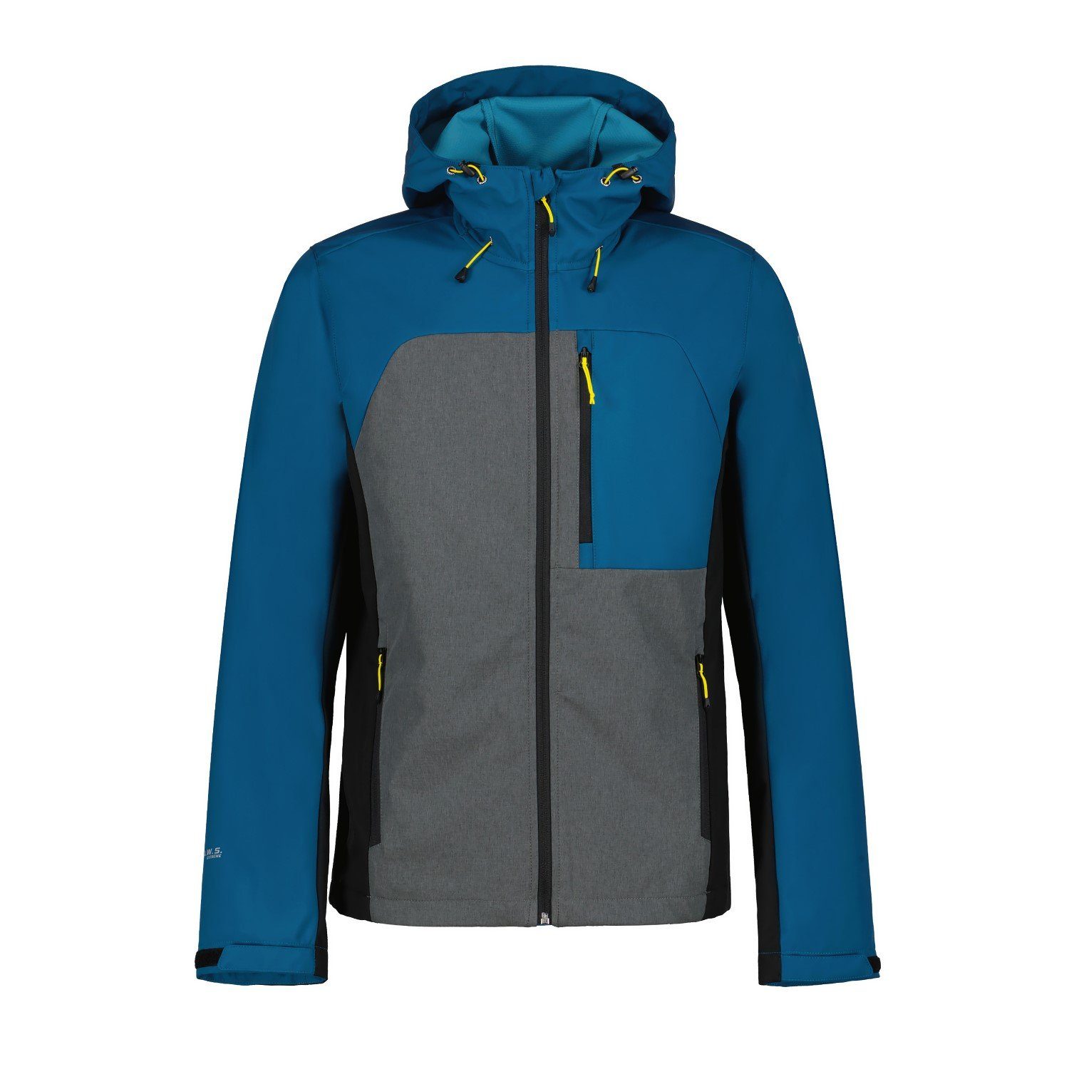 Icepeak Funktionsjacke Icepeak Brooker Softshelljacke Kapuze für Blau mit Herren