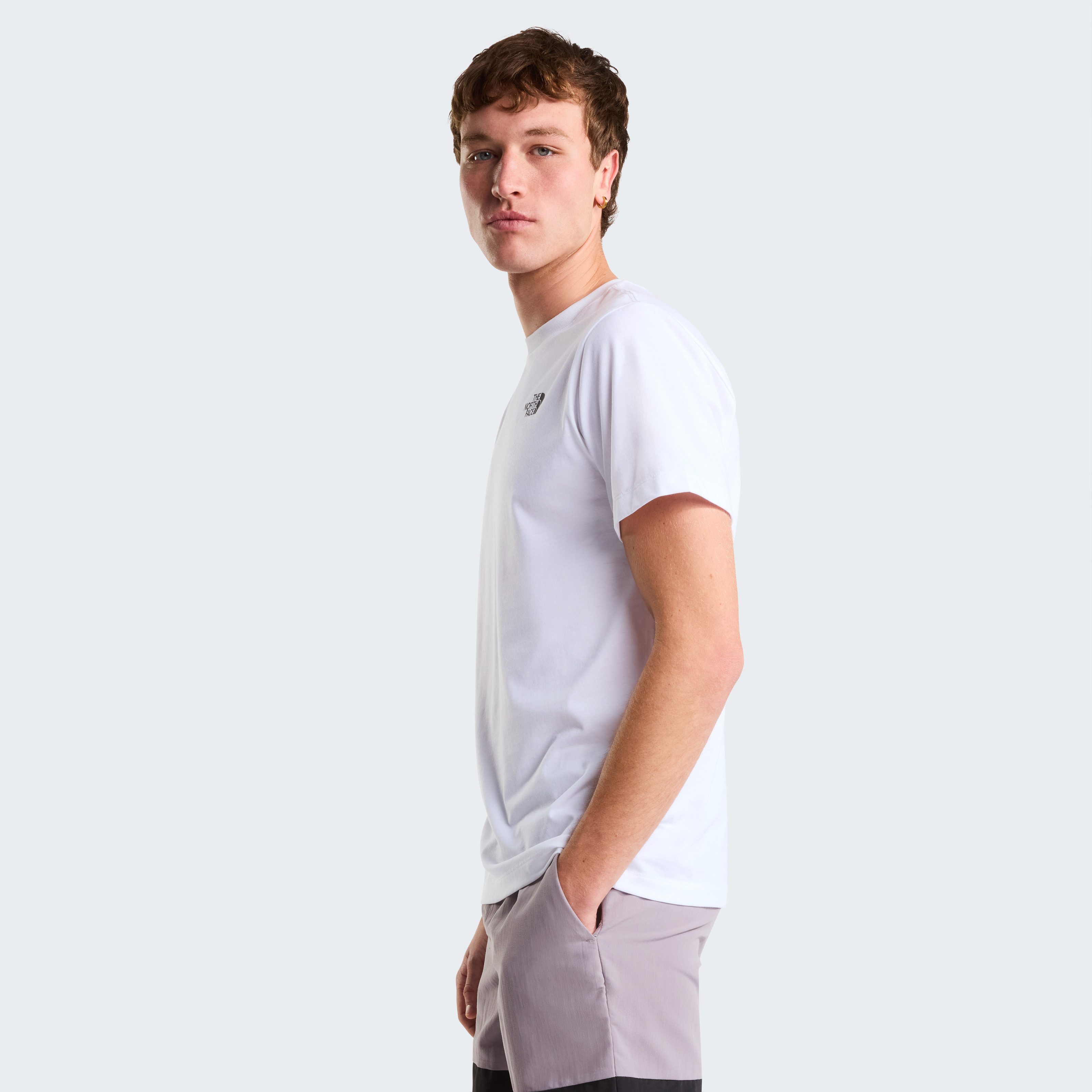 The North Face T-Shirt M MONTE REGULAR SHORT SLEEVE TEE-GRAPHIC normale Passform, kurze Ärmel, für Sport und Outdoor