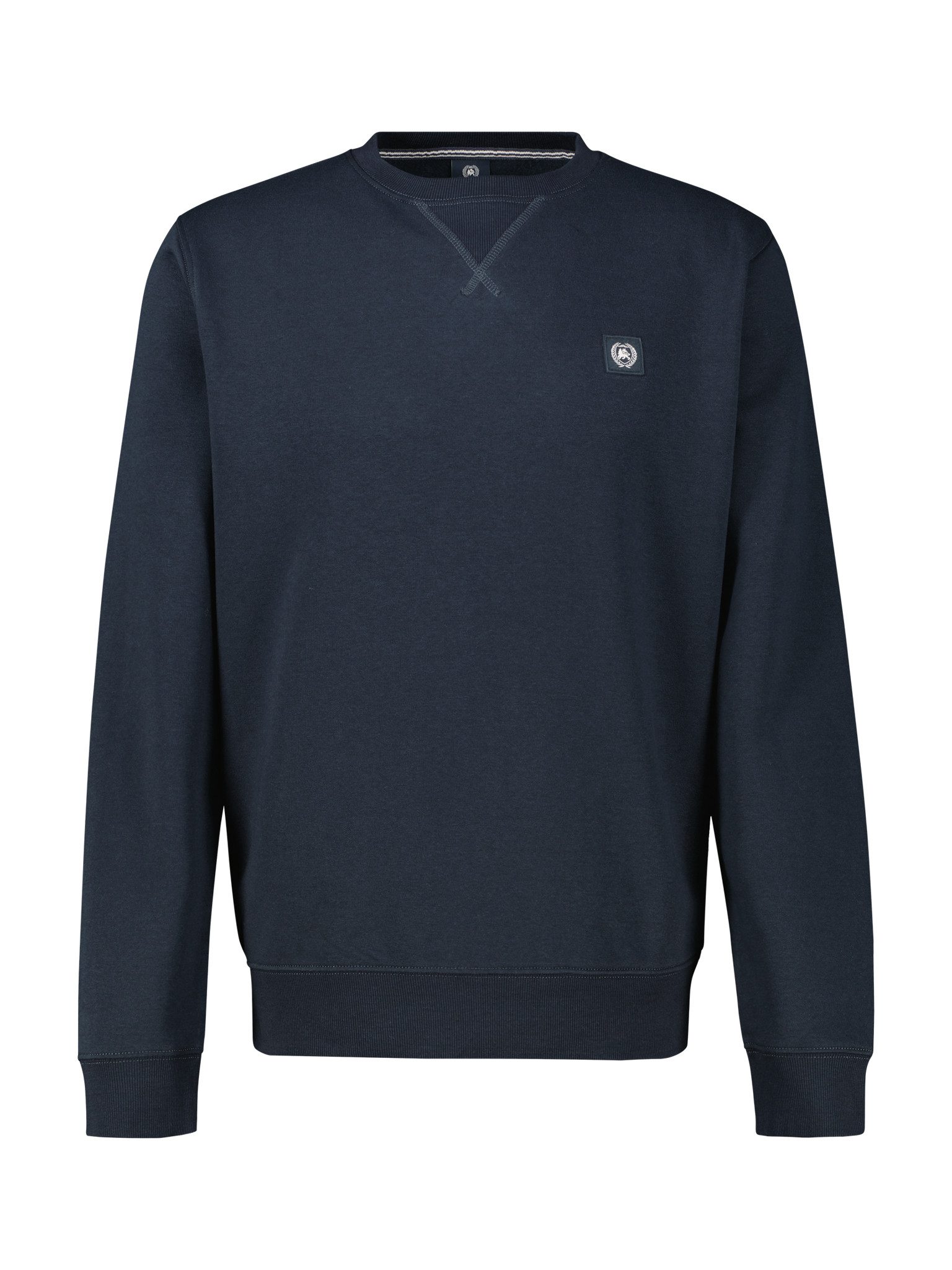 LERROS Sweater mit Logo-Badge