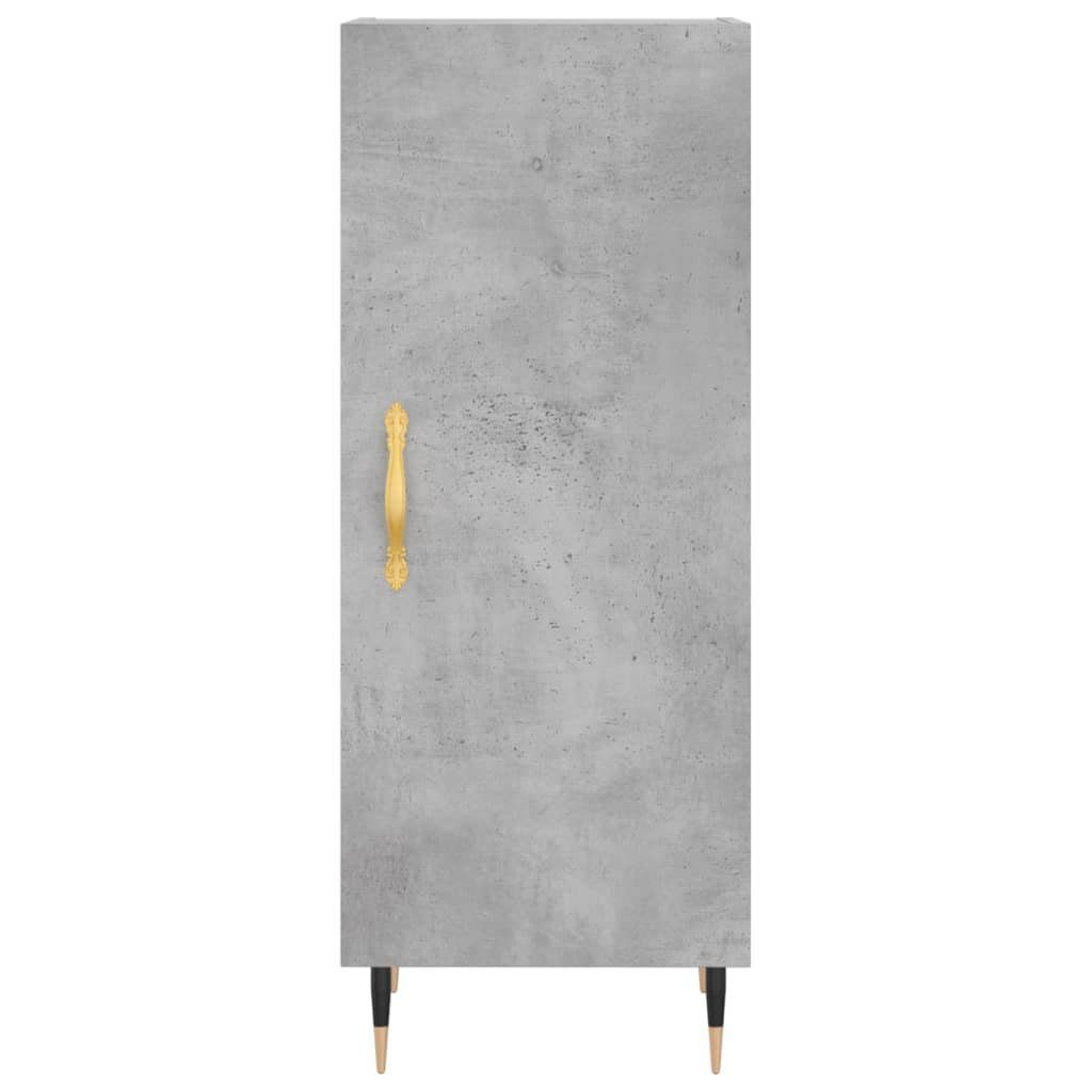 cm 34,5x34x90 vidaXL St) Betongrau (1 Holzwerkstoff Sideboard Sideboard
