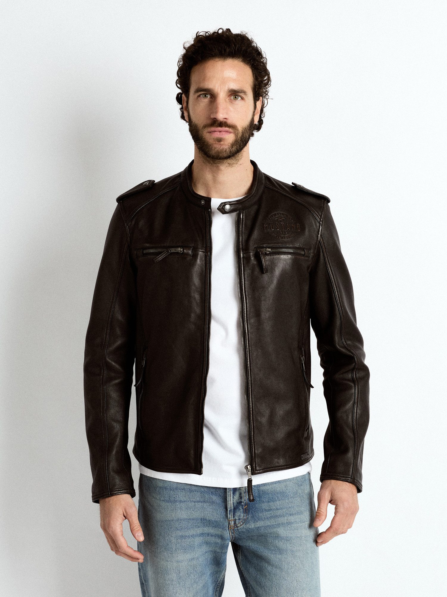 MUSTANG Bikerjacke 31020186 günstig online kaufen